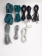 LOT of 56 ) 12ft, 10ft, 7ft RJ11 RJ12 Steren 304-707WH, DSL Telephone Data Cable picture