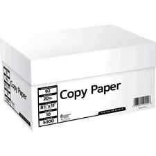 Multipurpose Copy Paper, 92 Bright, 20 lb, White, 8.5