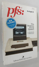 PFS: Personal Filing System by Software Publishing for Apple II+IIe, c,IIgs 1983 picture