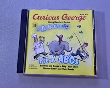 Curious George: Pre-K ABCs PC MAC CD learn read letters alphabet zoo monkey game picture