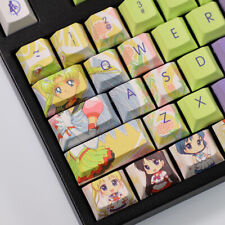 Sailor Moon Anime Theme Keycaps PBT Full Set For Cherry MX keyboard picture