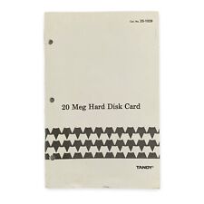 VTG 1988 Tandy 1000 / 1200 / 3000 20 Meg Hard Disk Card Cat No. 25-1029 picture