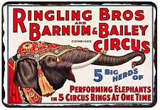 Ringling Brothers Circus Old Tin Sign Mouse Pad  7 x 9 Mousepad picture