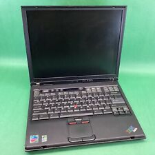 IBM Thinkpad T40 Retro Gaming Vintage Laptop - UNTESTED picture