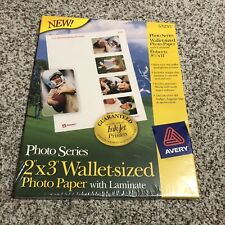 Avery Photo Series 2”x3” Wallet Sized Photo Paper  8.5 X 11 #53235 picture