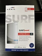 Arris Surfboard S33 Docsis 3.1 Multi-gigabit Cable Modem w/2.5 Gbps Ethernet picture