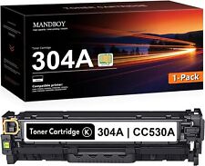 304A Black Toner Cartridge CC530A Replacement for HP CP2025 (High-Yield) picture