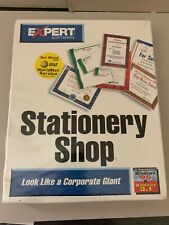 Vintage Expert Software - Stationery Shop - Windows 95 & 3.1 - New/Sealed 1996 picture