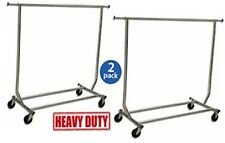 True Commercial Grade Rolling Racks Designed with Solid 