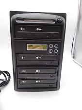 LG 1 to 3 Target DVD CD Duplicator Tower - Burner Multiple Disc Copier - Tested picture