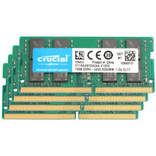 Lot of 4pcs Crucial 64GB(4x16GB) DDR4 2400MHz Memory PC4-19200 SODIMM for Laptop picture