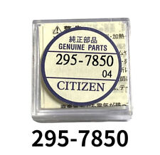 2pcs new Citizen 295-7850 Capacitor Battery For Eco-Drive (Sealed) picture