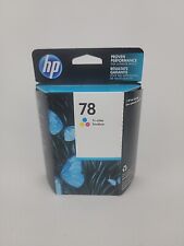 HP 78 Tri-Color Ink Cartridge C6578DN Genuine New Sealed Box Expired June 2018 picture