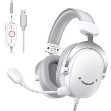 USB PC Gaming Headset with 3.5mm Audio Jack, Detachable Microphone, 7.1 Surround picture