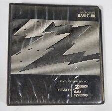 Vintage Zenith Heath 8 bit computer Microsoft BASIC-80 reference manual ST533 picture
