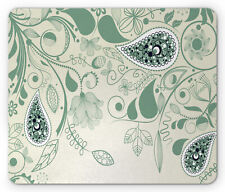 Ambesonne Paisley Damask Mousepad Rectangle Non-Slip Rubber picture