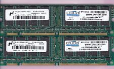 256MB 2x128MB PC-100 CRUCIAL CT16M64S4D8E.8T MICRON MT8LSDT1664AG-10EE1 PC100 picture