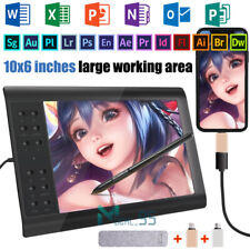 Graphic Tablet Drawing Pad Large Screen Art Painting Board 10