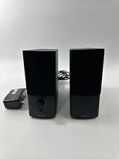 Bose Companion 2 Series III Multimedia Speakers Black Power and AUX Cable TESTED picture