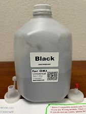 (1,000g) Black Toner Refill for OKI Okidata Color printer UNIVERSAL BULK picture