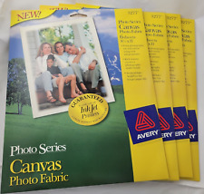 Avery 3277 Photo Series Canvas For Ink Jet 6 Sheets 8 1/2
