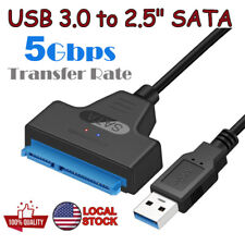 SATA to USB 3.0 Adapter Cable for 2.5 inch Hard Drive HDD/SSD Data Transfer EB picture