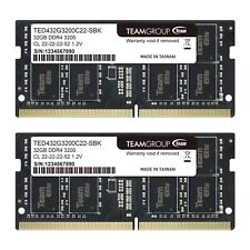 TEAMGROUP Elite DDR4 64GB Kit (2 x 32GB) 3200MHz PC4-25600 CL22 (2933MHz or 2... picture