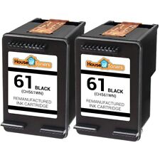 2PK Replacement HP 61 Ink Cartridge 2-Black 2510 2540 2541 2542 2543 2544 3510  picture