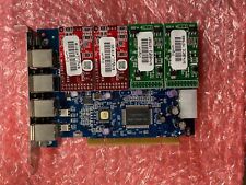Digium TDM400P 4 port TDM To PCI PBX Card W/2 FXO & 2 FXS cards picture