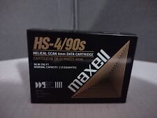 3 COUNT NEW Sealed Individual Maxell HS-4/90s DDS 4mm Data Cartridges  #B4 picture