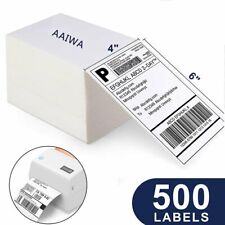 Phomemo 4 x 6 Thermal Shipping Paper Roll of 500 Labels Self-adhesive Mailing picture