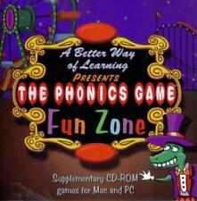 The Phonics Game: Fun Zone PC MAC CD learn to read sound rules words carnival picture