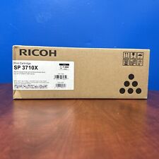 Genuine Ricoh SP 3710SF Black Toner Cartridge 408284 picture