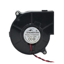1pc 24V 0.24A 7530 Turbo Fan Double Ball Blower Hole Pitch 80MM YY7530H24B picture