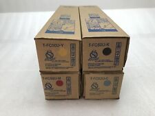 New Set of 4 Genuine OEM Toshiba T-FC50U Toner Cartridges for e-STUDIO Series picture