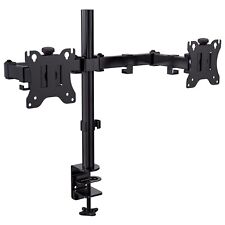 JUICEUP Dual Monitor Stand Mount, Adjustable Full Motion, 13 – 27 inch Screen picture