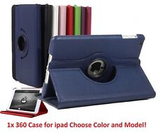 360 Rotating Smart Leather Case Cover with stand for Ipad 2 2nd 3 3rd 4 4th Gen picture