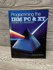 Vintage Programming the IBM PC & XT A Guide to Languages Book 1984 Softcover picture