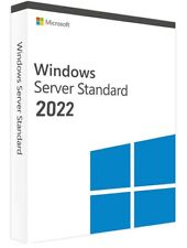 Windows Server 2022 Standard Edition with 5 CALs. Retail License, English. picture