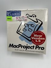 Vintage MacProject Pro Claris Version 1.5 For Macintosh 1993 picture