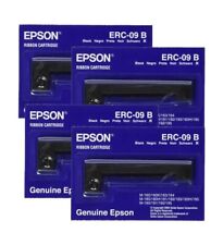 (Lot of 4) Genuine Epson ERC-09B Ribbon Cartridge ERC-09-B Black picture