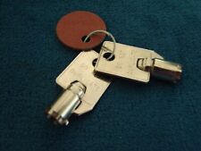 Vintage IBM Computer Socket Tubular Keys with Fort Lock Corp Tag. picture