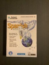 Instant Immersion Spanish Deluxe V3 PC DVD ROM Learn Software Windows 11 picture