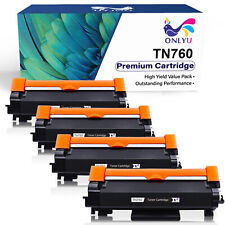 4PK TN760 Toner Cartridge for Brother TN730 MFC-L2710DW DCP-L2550DW HL-L2390DW picture