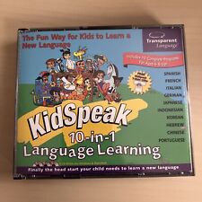Transparent Language KidSpeak 10 in 1 Language Learning for PC, Mac 561** picture