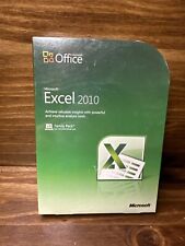 Microsoft MS Office Excel 2010 Licensed for 3 PCs Full English Retail=SEALED BOX picture