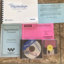Hyper Studio 3.1 Upgrade, handbook, CD, and Introduction letter *VINTAGE*1993-97 picture