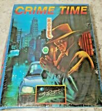 Crime Time Game for IBM 3.5 Sealed Atari Starbyte Collectible Vintage RARE  picture