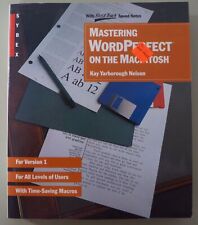 Mastering WordPerfect on The Macintosh for Version 1 - Sybex - 1988 picture