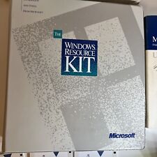 1991 Microsoft Windows 3.0  Resource Kit Binder, User's Guide, and 3 Disks picture